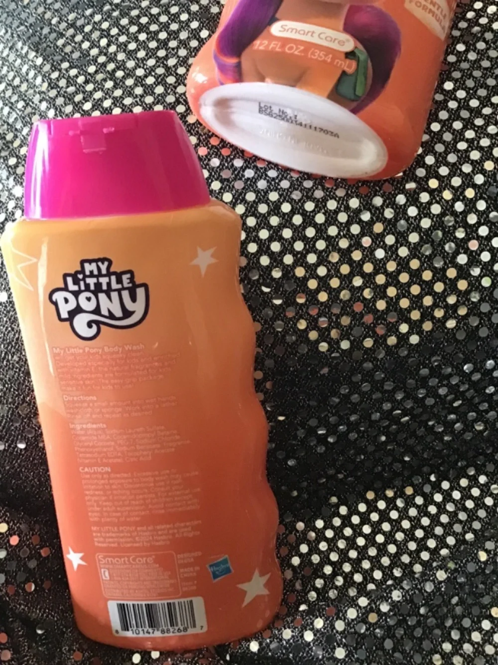 Lot of 2 My little pony body washes. 12 oz each. New! Gentle formula . Kids